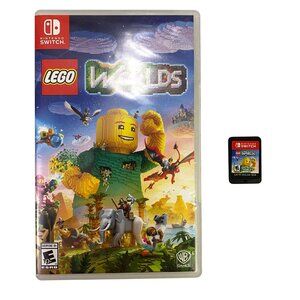 Lego Worlds for Nintendo Switch Video Game WB Games E10+ Explore Discover Build